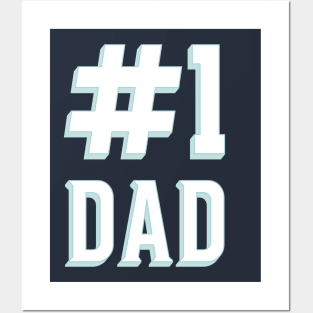 number 1 dad(1#dad) in the family Posters and Art